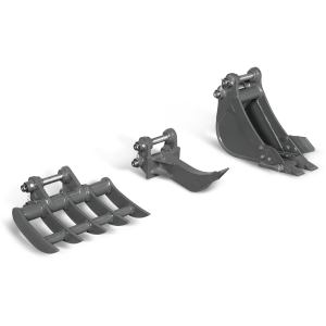 Attachment Set for Mini Compact Excavator MEC17, MEC17PRO (SKU: 150533; 150534）