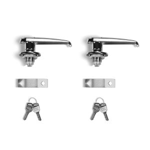 Handle Lock Set (Pair) with Keys for Nitrogen Dry Cabinet (for SKU:203009SS)