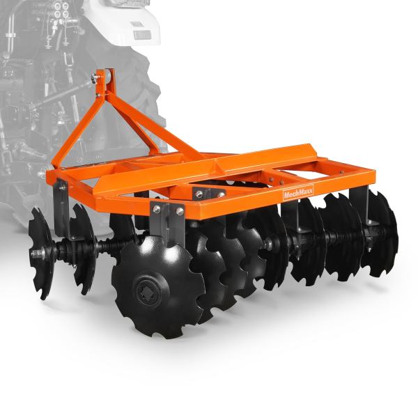 60" Tractor Notched Disc Harrow Disc Plow 3 Point Hitch,  DH60