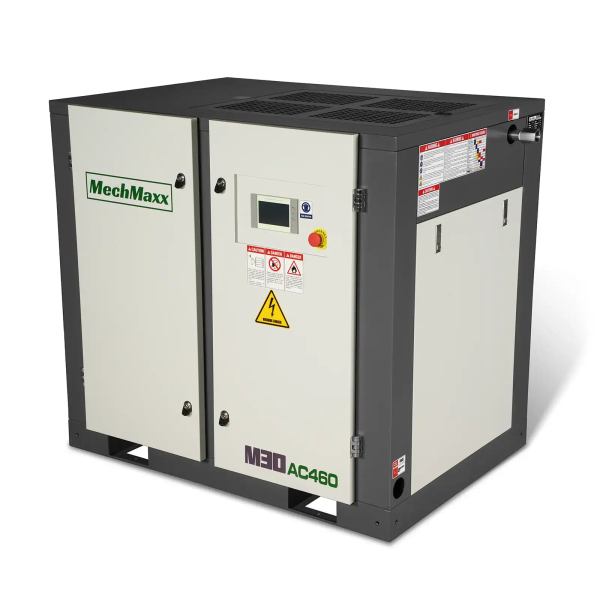 30HP Rotary Screw Air Compressor - 106 CFM,  116 PSI,  460V 3-Phase | Industrial-Grade