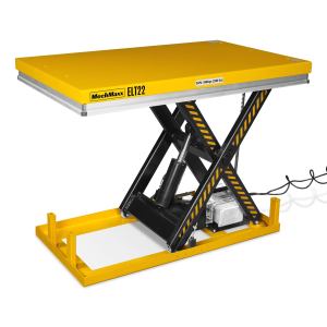 2200lb Capacity Stationary Electric Hydraulic Lift Table ,  51.2" x 32.3" Platform,  39.4" Lift Height , UL Certified Motor,  ELT22