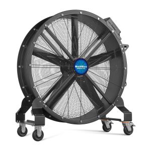 47" Portable Industrial Fan with High-Efficiency PMSM Motor,Mobile High Volume Floor Fan for Warehouse,Workshop & Gym