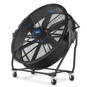 59" Portable Industrial Fan with High-Efficiency PMSM Motor,Tiltable Mobile High Volume Floor Fan for Warehouse,Workshop & Gym