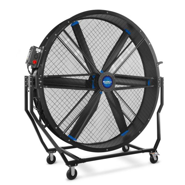 79" Portable Industrial Fan with High-Efficiency PMSM Motor,Tiltable Mobile High Volume Floor Fan for Warehouse,Workshop & Gym