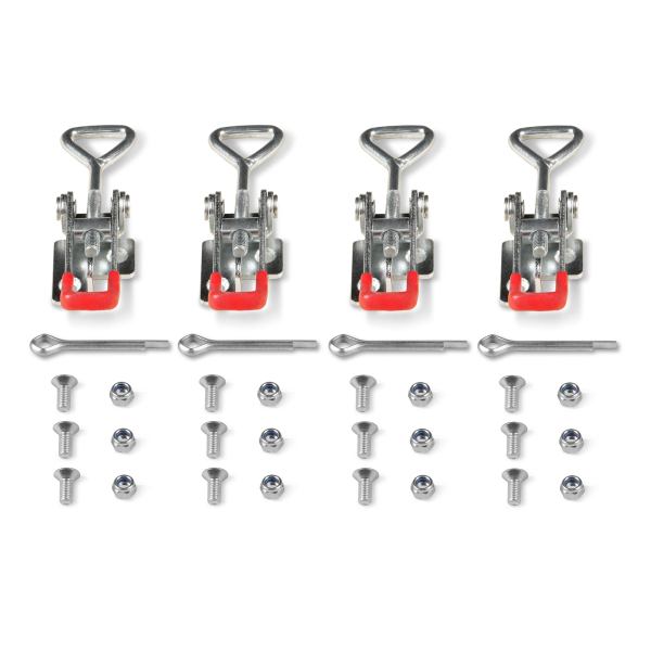 ( 1 Pack / 4 Pcs ) Folding Clasp for Wood Chipper GS650 ( SKU: 110100; 110101 )