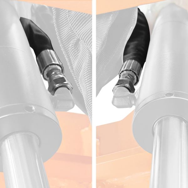 ( 1 Pack / 1 Pcs ) Swing Cylinder Return Hose (for SKU: 150162, 150163, 150164, 201162, 201163, 201164)