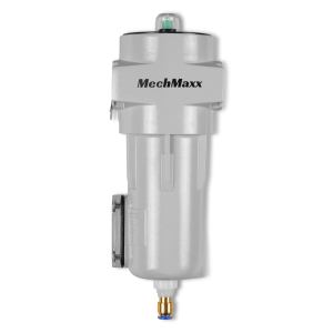 53 CFM Compressed Air Oil-Water Separator Precision Filter,1μm,Oil Content 1ppm, With Auto Drain, Pressure Indicator