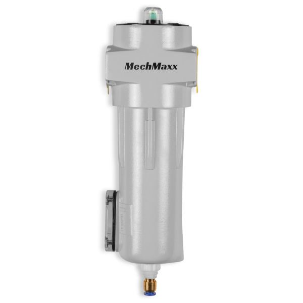 63 CFM Compressed Air Oil-Water Separator Precision Filter,0.01μm,Oil Content 0.01ppm, With Auto Drain, Pressure Indicator