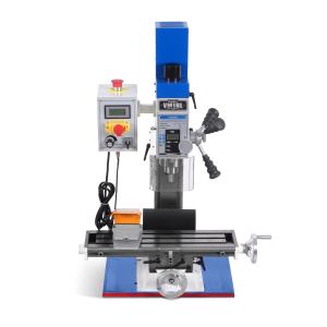 6"x20'' Benchtop Mill Drill Machine, Variable Speed, R8 Spindle, 1 HP, 110V, Brushless Motor Compact Milling Drilling Tool for Garage Shop, DIY Metalworking without Stand VM18L