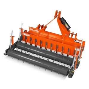 60" Heavy Duty Soil Pulverizer,  Double Spiked Roller,  21 Shanks,  Category 1 and 2,  3 Point Hitch Tractor Attachment,  TSP60D