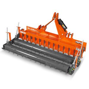 72" Heavy Duty Soil Pulverizer,  Double Spiked Roller,  25 Shanks,  Category 1 and 2,  3 Point Hitch Tractor Attachment,  TSP72D