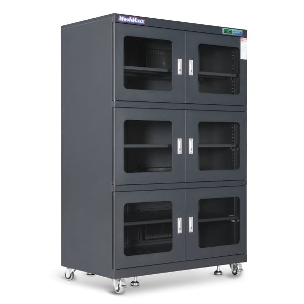1-10% RH Electronic Dry Cabinet 1430L ESD Desiccator Cabinet Ultra-Low Humidity Storage,  EDC1430C-6