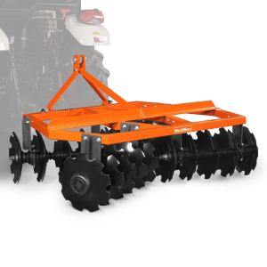 72" Tractor Notched Disc Harrow Disc Plow 3 Point Hitch,  DH72