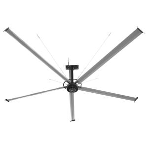 20FT HVLS Industrial Ceiling Fan 220V 1-Phase - Energy Efficient Large Area Air Circulation for Fan Warehouses & Factories,  20FT1PH