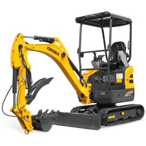 Mini Compact Excavator Kubota D902 Engine,  95" Max. Digging Depth,  4190 LBS Operating Weight,  MEC17PRO