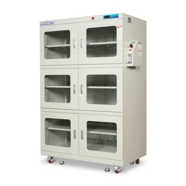 1-60% RH Nitrogen Dry Cabinet 1430L ESD Desiccator Cabinet Low Humidity Storage,  White,  NC1430BW-6