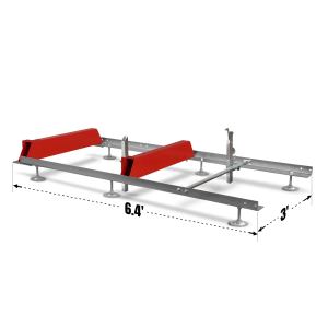 ( 1 Pack / 1 Pcs ) Track Extension for 32" Portable Sawmill, SM-32 (150167; 150167K4; 150167D6; 150167K6; 150167H6)