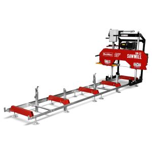 22" Portable Sawmill, 224cc 7HP DUCAR Gasoline Engine, 18" Board Width, 13' Track Length , SM-22