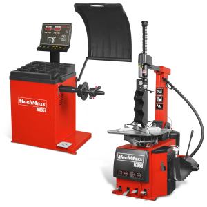 High Performance Tilt Back Tire Changer Wheel Balancer Combo,  TC968,  WB857